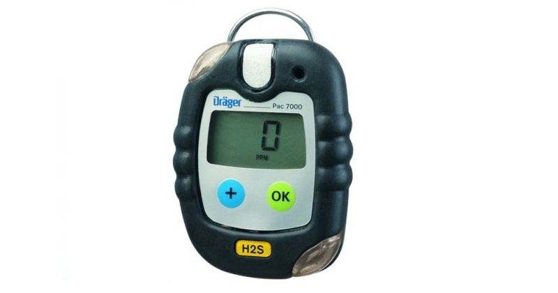 Máy đo phát hiện khí H2S Draeger PAC 7000